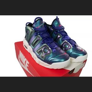 Nike Air More Uptempo SE GS Purple Women’s 8.5 NIB